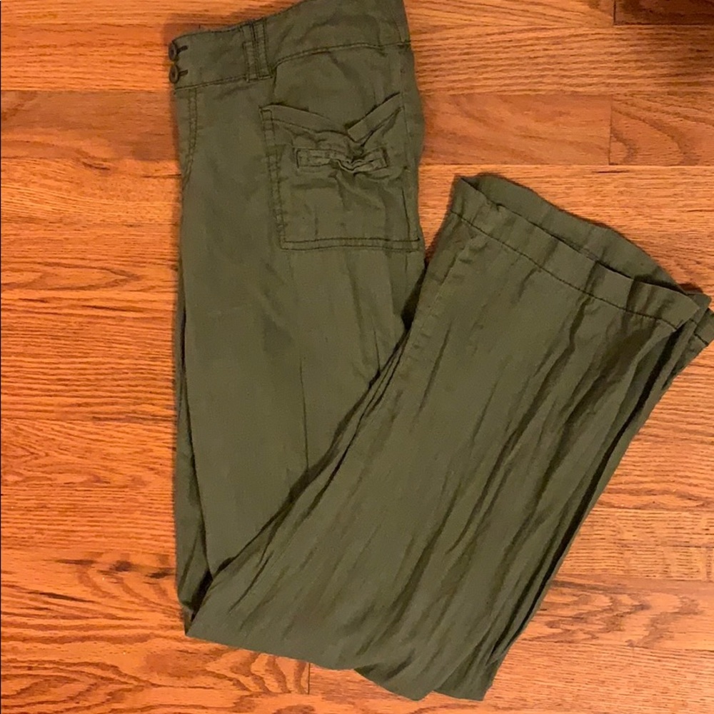 Olive casual pants